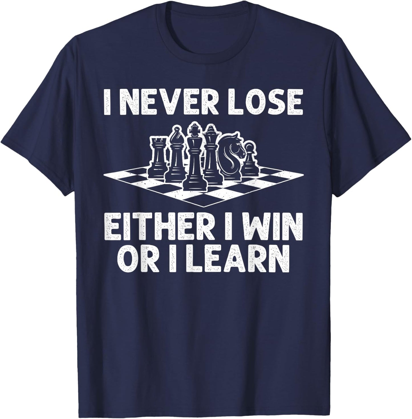 Cool Chess Design Women Chess Lover Chess Player T-Shirt - T-Shirt | Navy