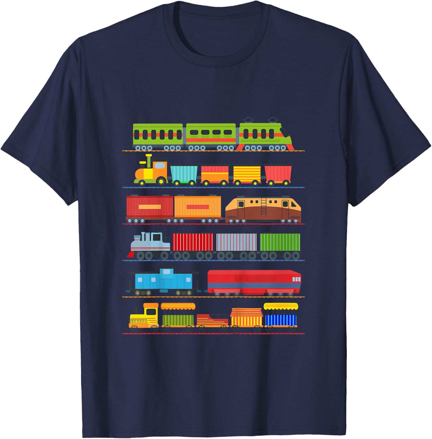 Children's Trains Locomotive Children Pajamas Costume Boy Train , Black, 2 T-Shirt - T-Shirt | Navy