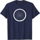Designed For Flight 737 Turbine Commercial Airliner Pilot , Black, , Short Sleeve, Classic Fit, Small T-Shirt - T-Shirt | Navy