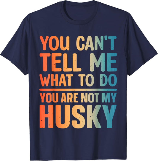 Husky Design Women Siberian Husky Dog Husky Lover T-Shirt - T-Shirt | Navy