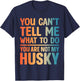 Husky Design Women Siberian Husky Dog Husky Lover T-Shirt - T-Shirt | Navy