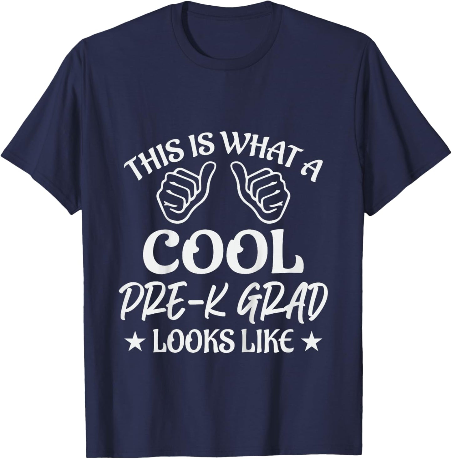 Pre-K Grad 2026 Preschool Prek Graduation T-Shirt - T-Shirt | Navy