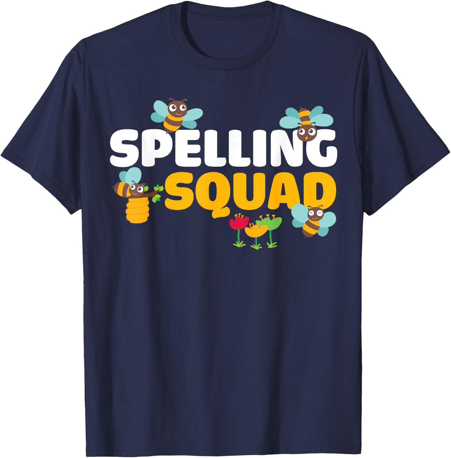 Spelling Squad Spelling Bee Competition Spelling Bee T-Shirt - T-Shirt | Navy
