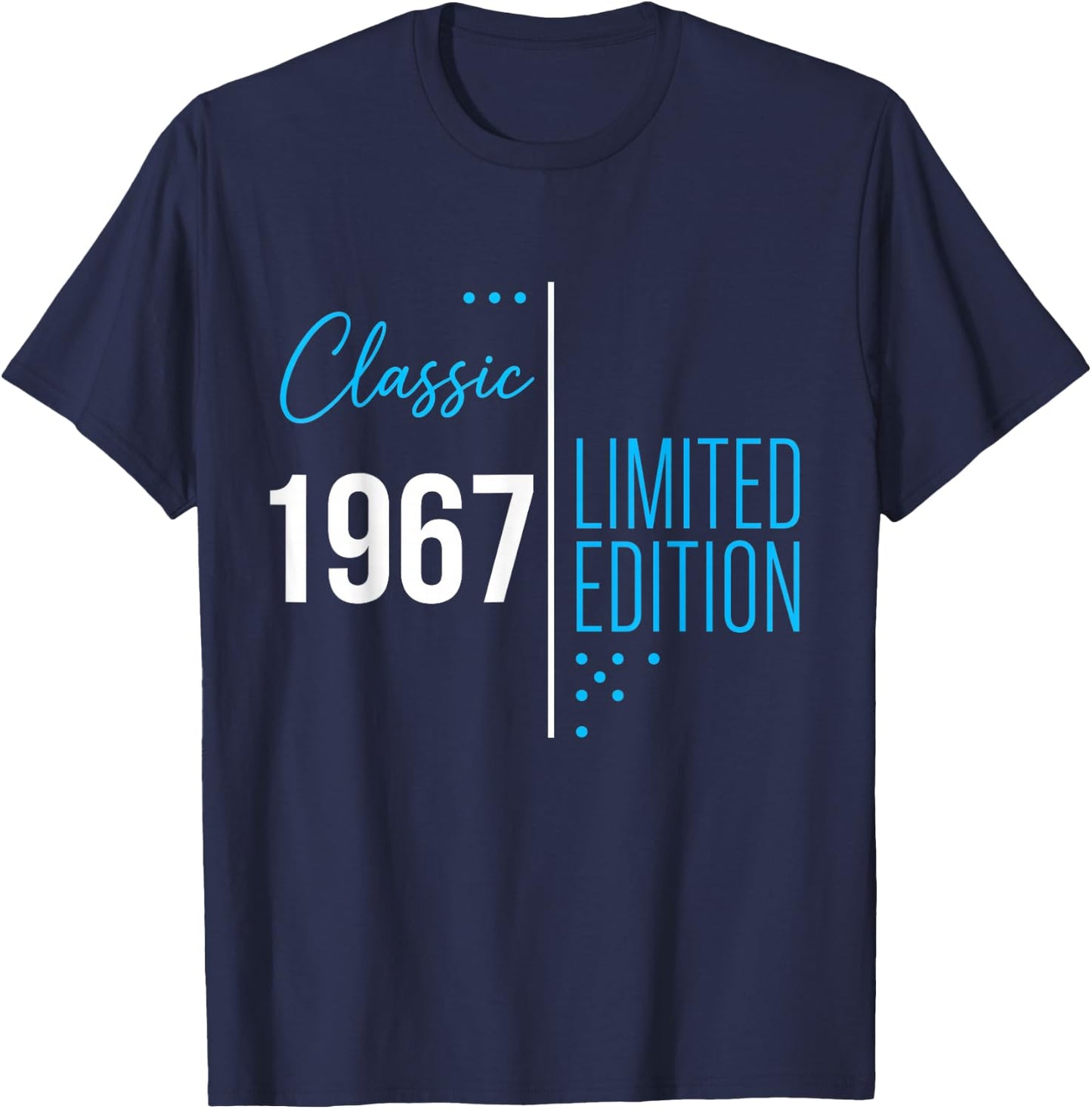 Classic Limited Edition 1967 Vintage 59th Birthday 59 Men T-Shirt - T-Shirt | Navy