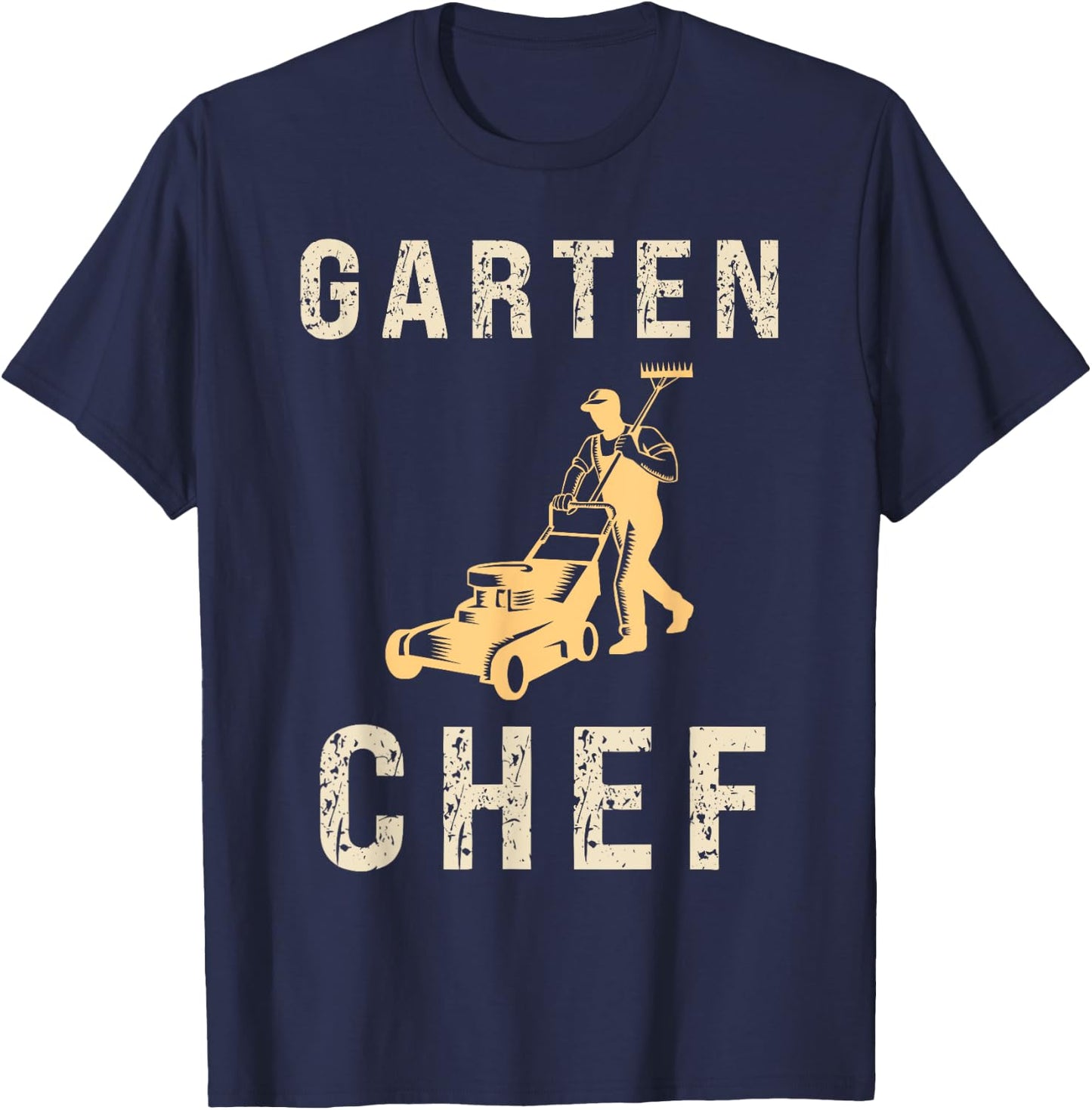 Gärtner Garten Chef Papa Opa Vatertag T-Shirt - T-Shirt | Navy