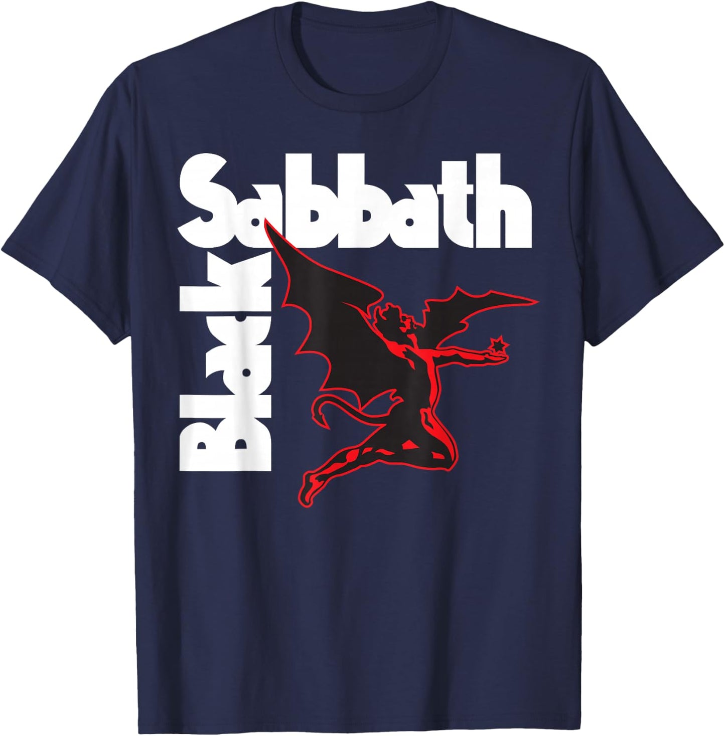 Black Sabbath Demon Logo T-Shirt - T-Shirt | Navy