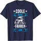 Coole Papas Fahren LKW Vater Trucker Fernfahrer T-Shirt - T-Shirt | Navy