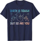 Cool Doula Art Mother Midwife Birth Worker Doula T-Shirt - T-Shirt | Navy