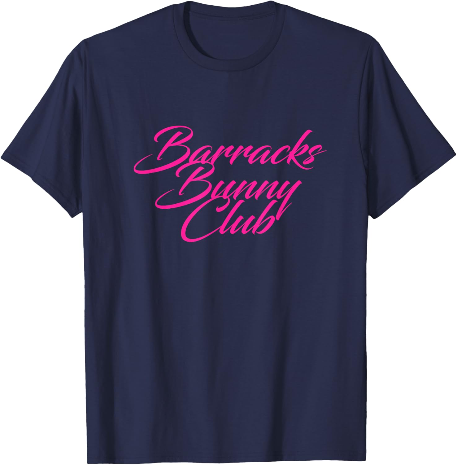 Barracks Bunny Club T-Shirt - T-Shirt | Navy