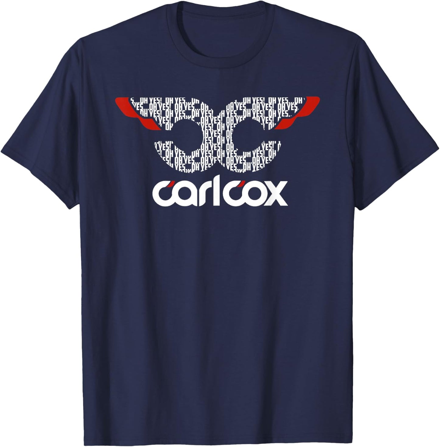 Carl Cox CC Oh Yes White Wings T-Shirt - T-Shirt | Navy