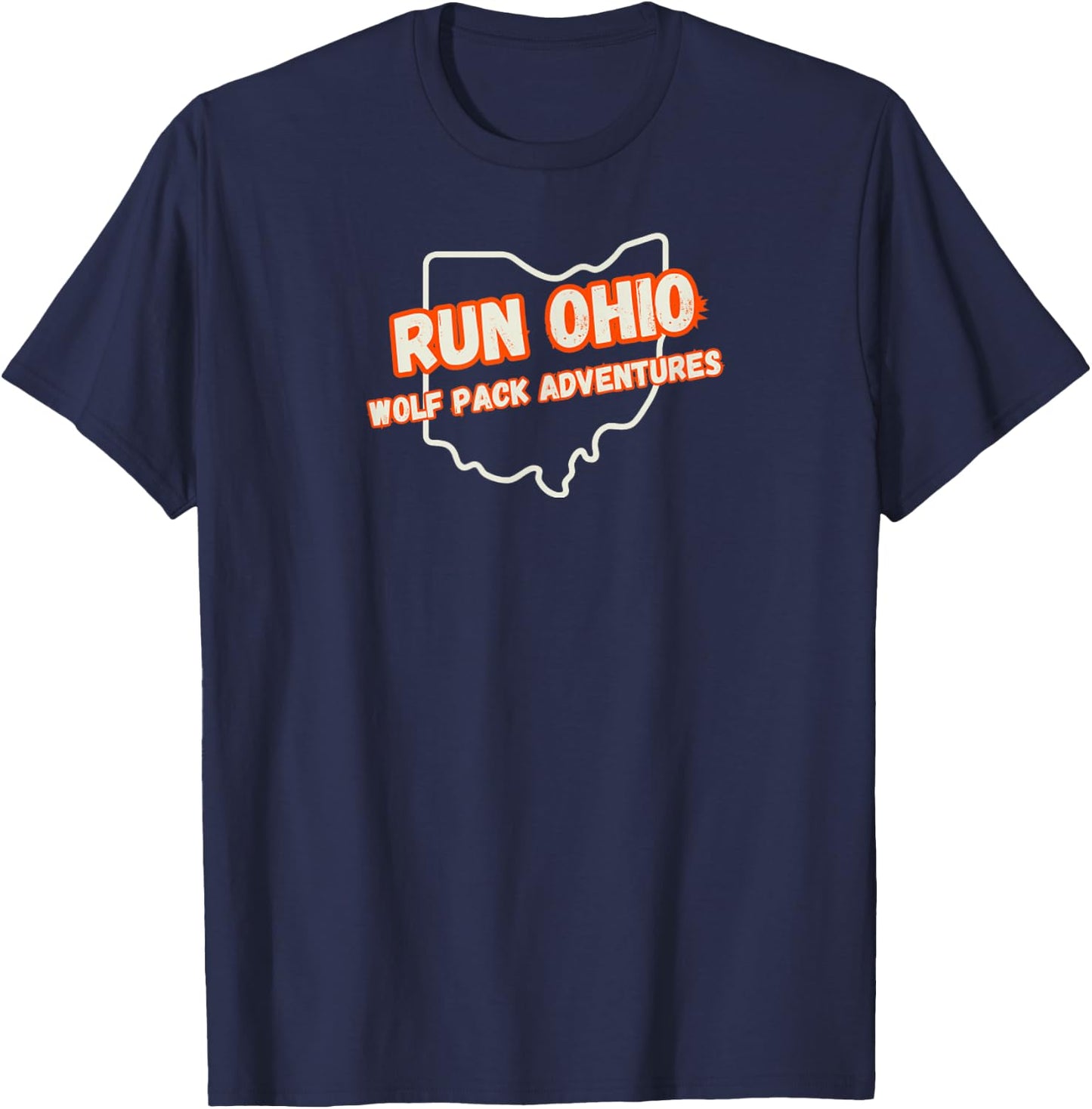 Run Ohio T-Shirt - T-Shirt | Navy