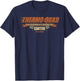 Vintage Sport Car Funny Thermo Quad Retro Car Classic T-Shirt - T-Shirt | Navy