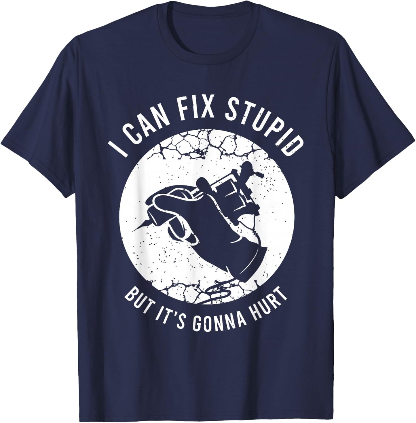 Funny Tattoo Outfit for a Tattoo Artist T-Shirt - T-Shirt | Navy