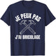Je Peux Pas J'Ai DIY Gift Handymen , Black, S T-Shirt - T-Shirt | Navy