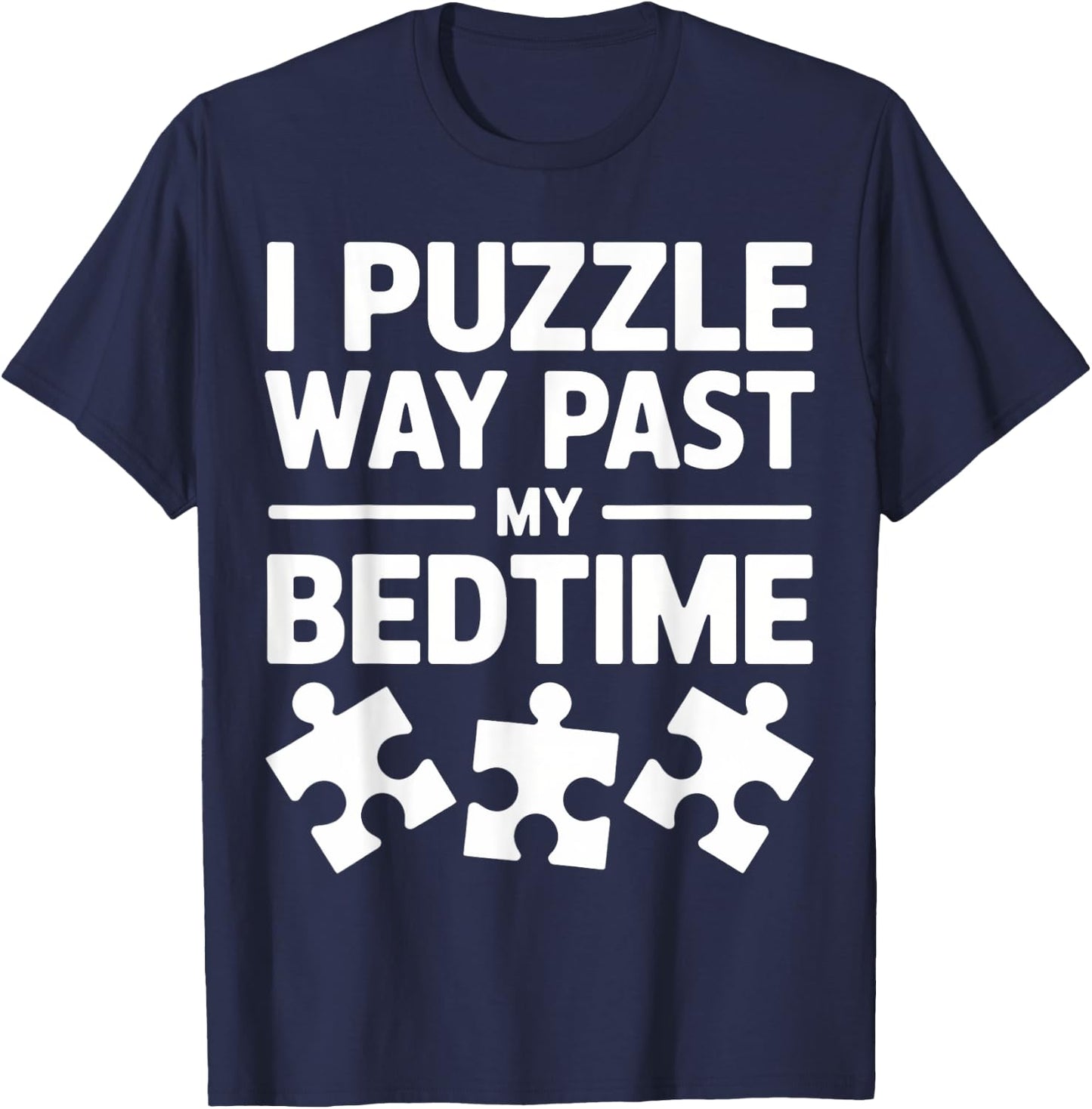 Puzzler Puzzles Puzzle drôle T-Shirt - T-Shirt | Navy