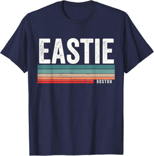 Eastie Boston Massachusetts, East Boston Eastie T-Shirt - T-Shirt | Navy