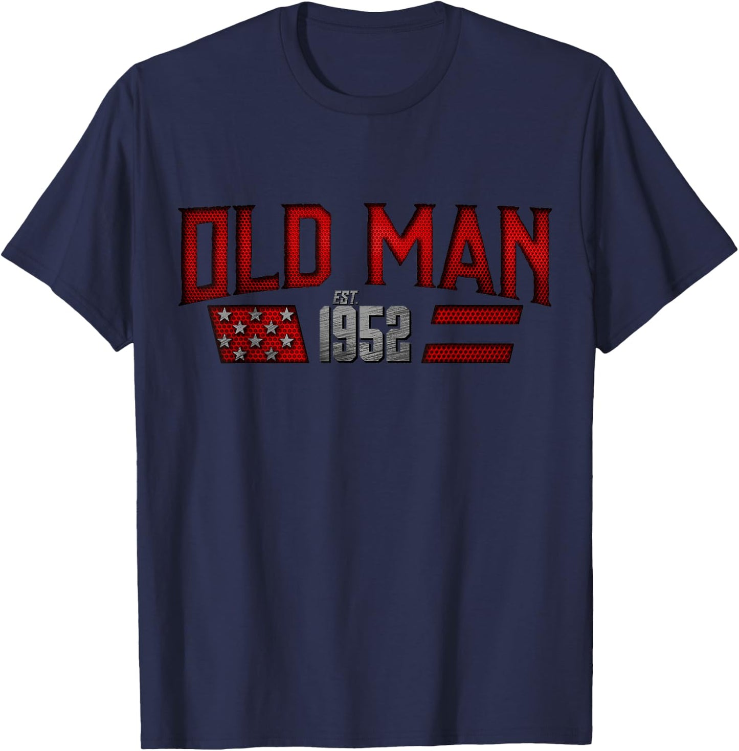 1952 Old Man Red Carbon T-Shirt - T-Shirt | Navy