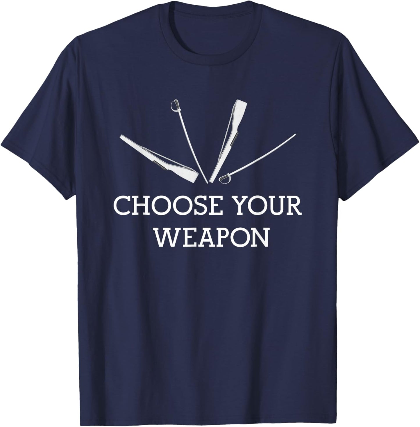 Color Guard Winter Guard Weapon T-Shirt - T-Shirt | Navy