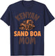 Cute Boa Owner Kenyan Sand Boa Mom T-Shirt - T-Shirt | Navy