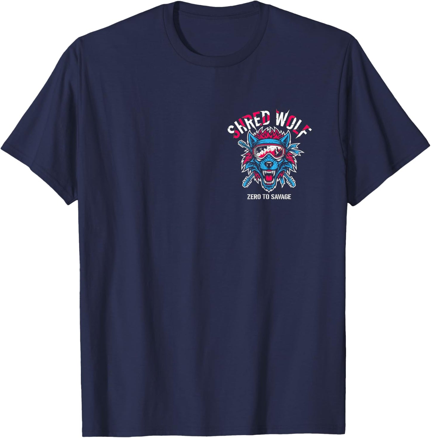 Zero to Savage 2 T-Shirt - T-Shirt | Navy