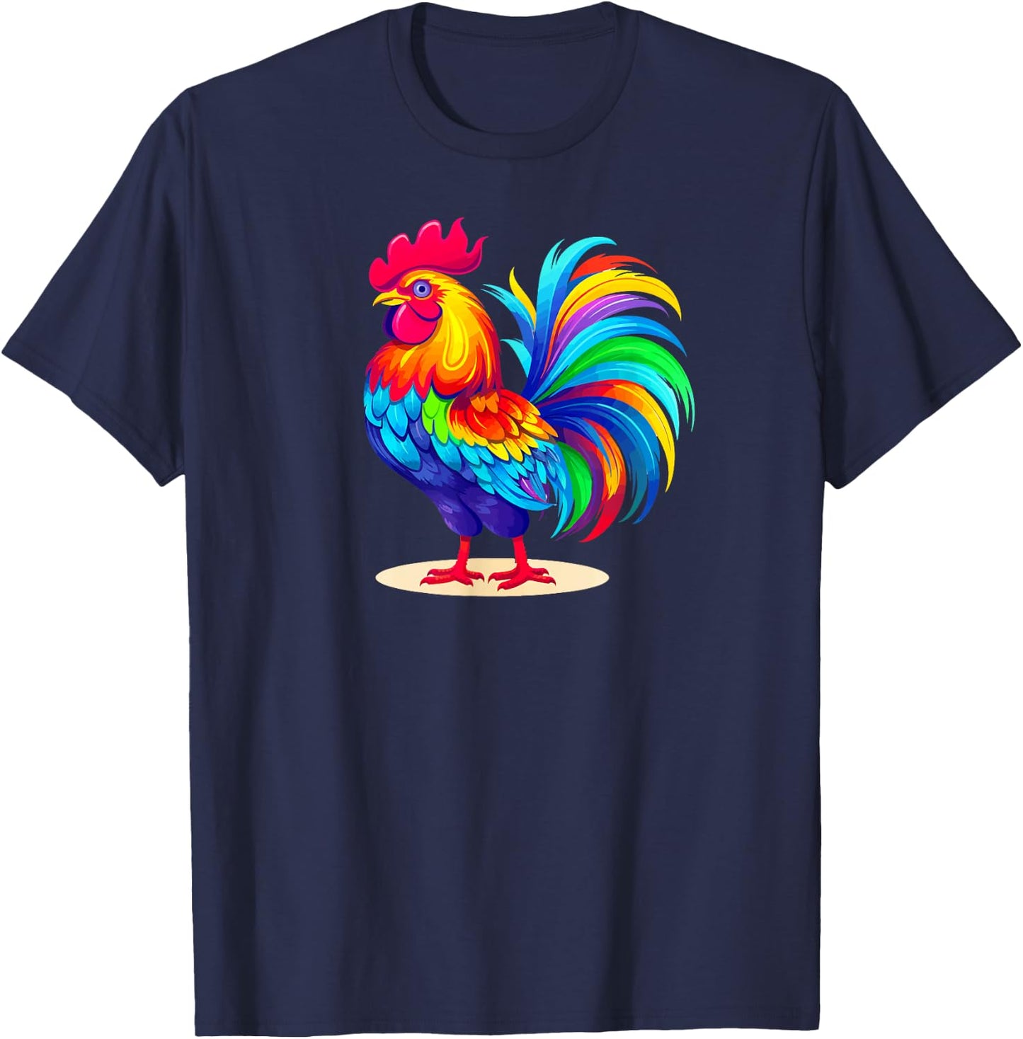 Rooster Country Decor Chicken Gallo Farm Hahn Gockel T-Shirt - T-Shirt | Navy