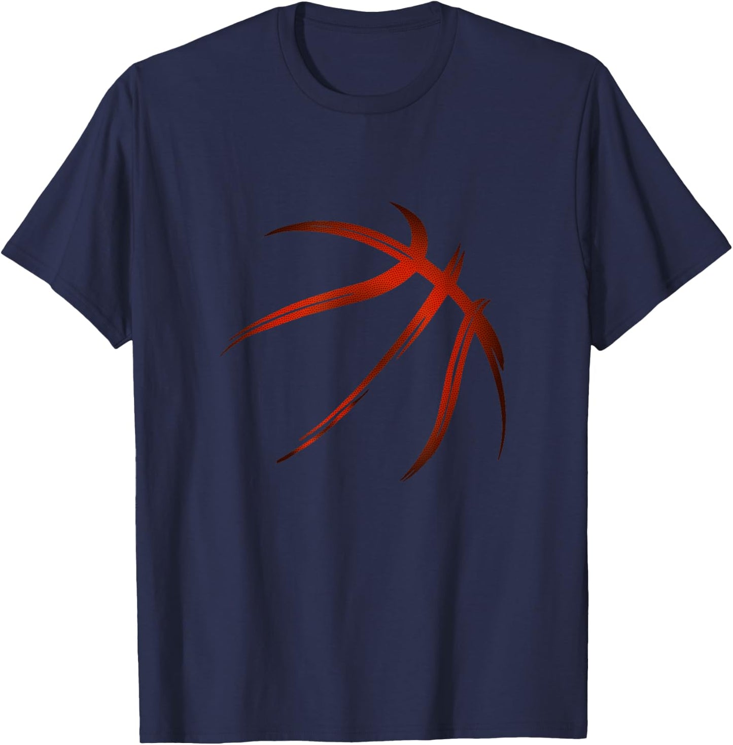 Basketball Player Silhouette Design Training Outfit Clothing , black T-Shirt - T-Shirt | Navy