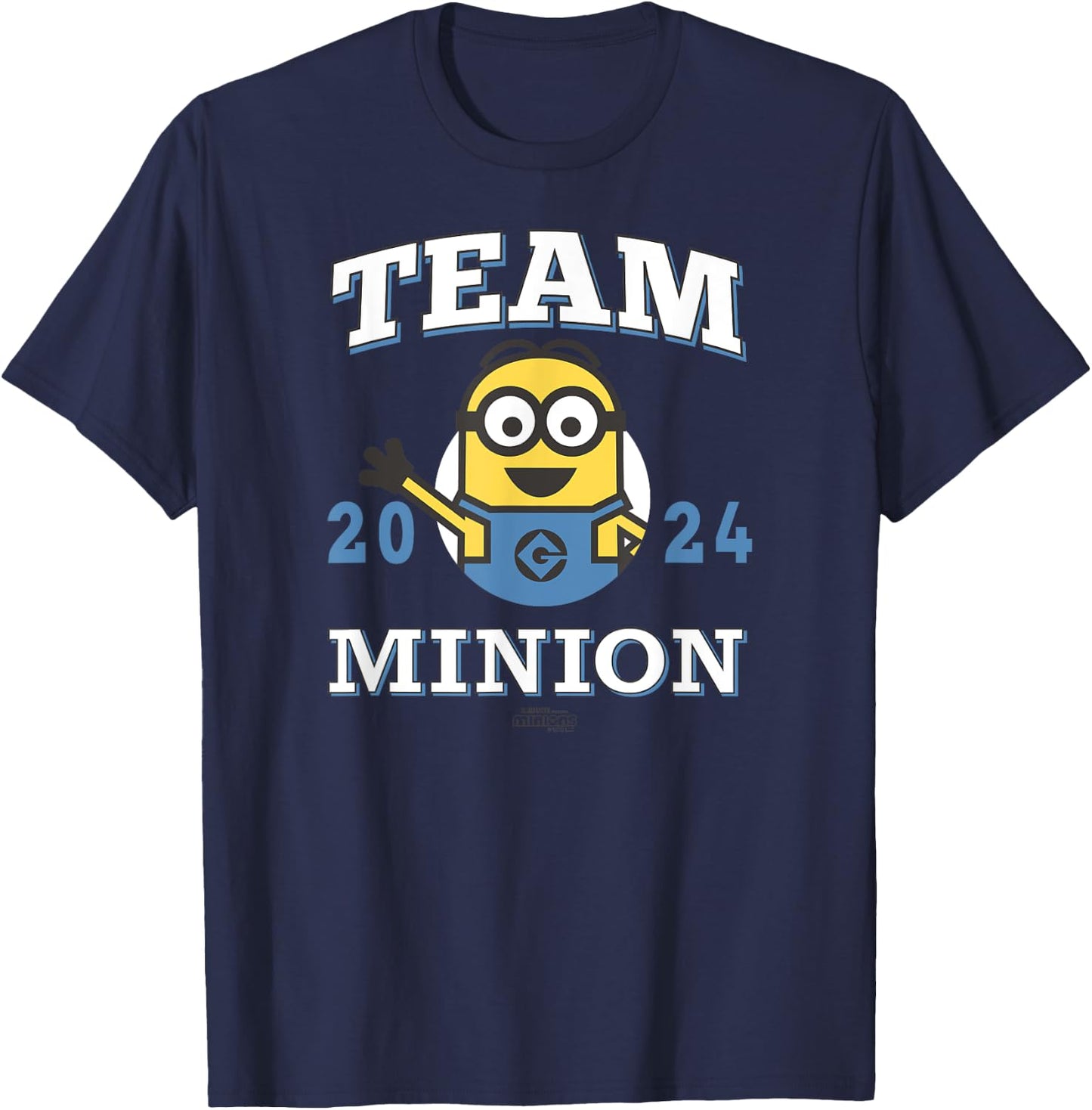 Minions Team Minions 2024 T-Shirt - T-Shirt | Navy