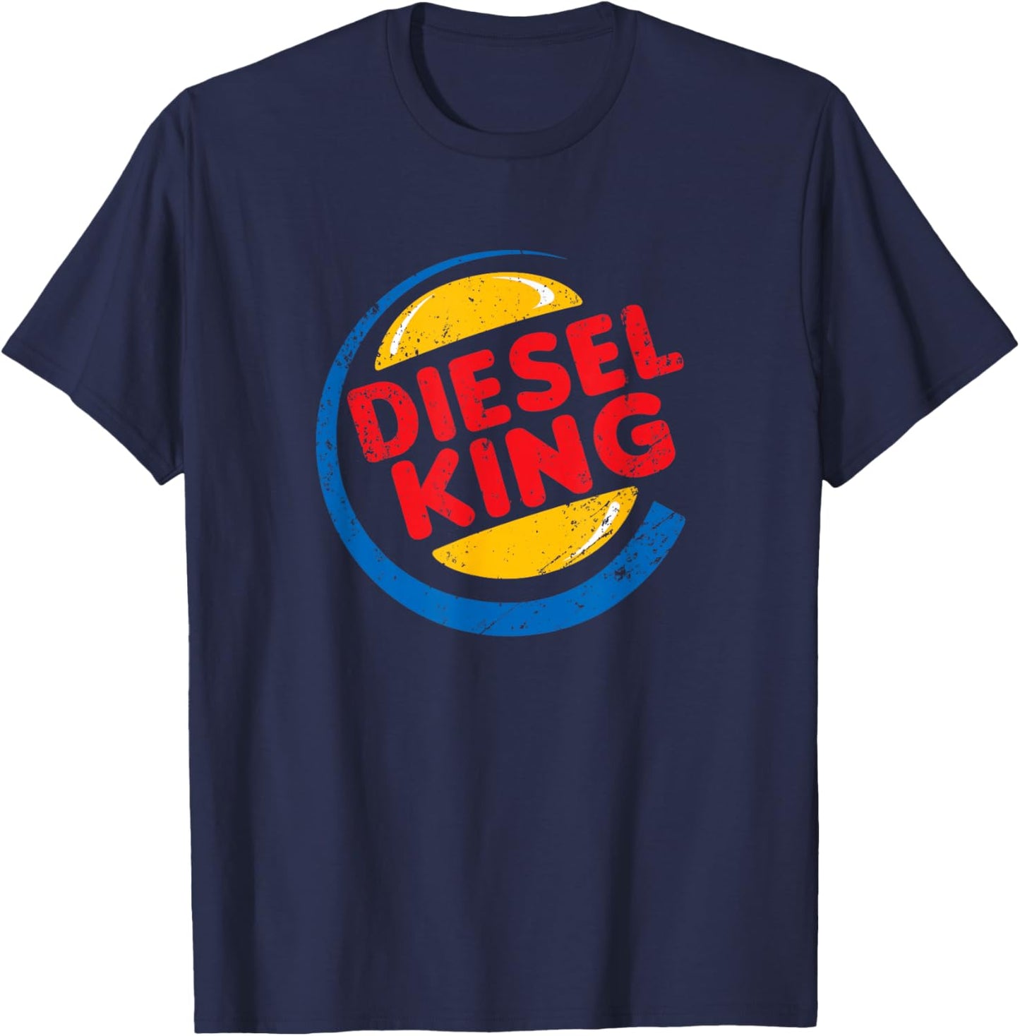 Diesel King T-Shirt - T-Shirt | Navy