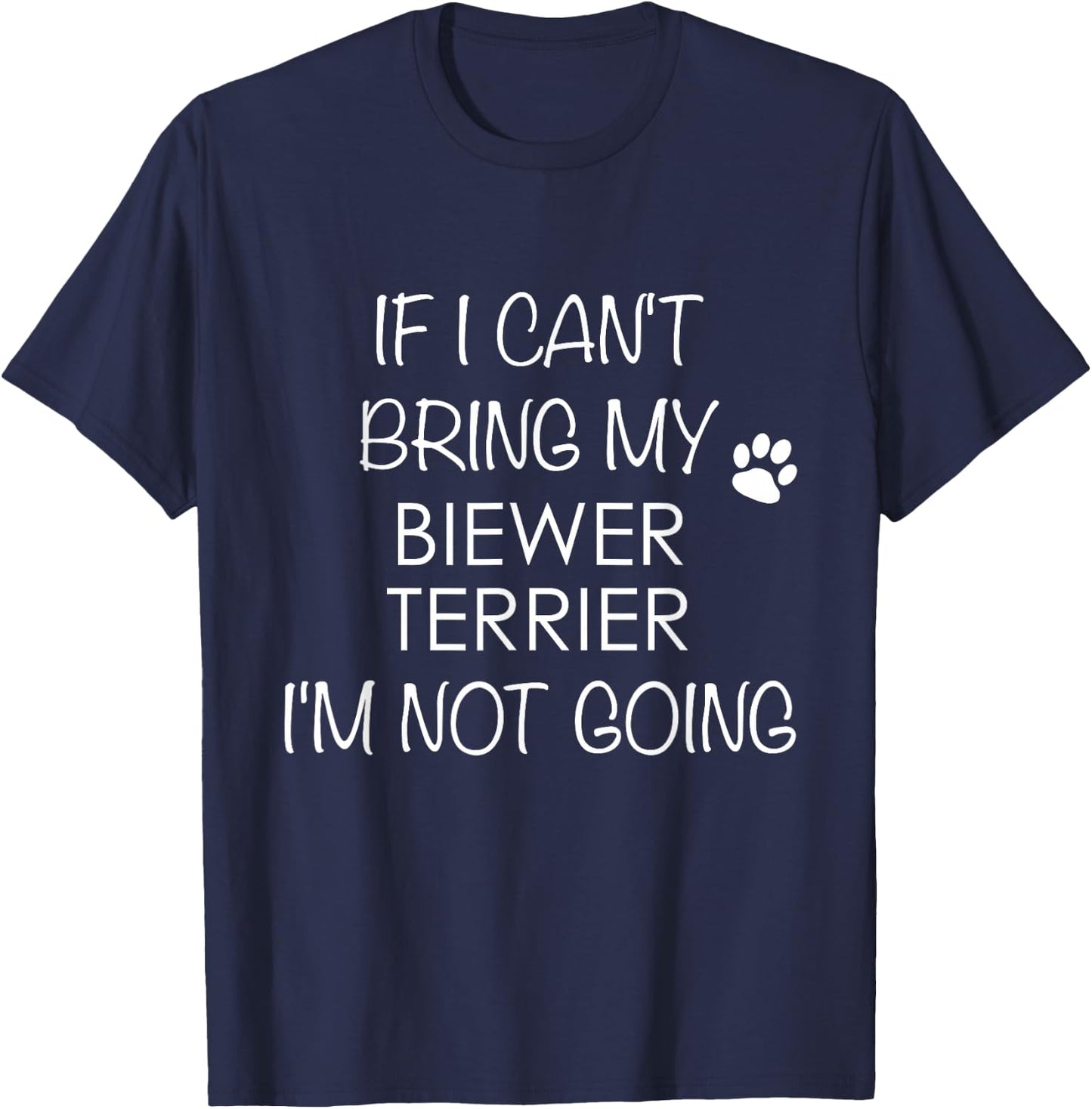 Biewer Terrier Mom Shirt Dad Gifts for Terriers T-Shirt - T-Shirt | Navy