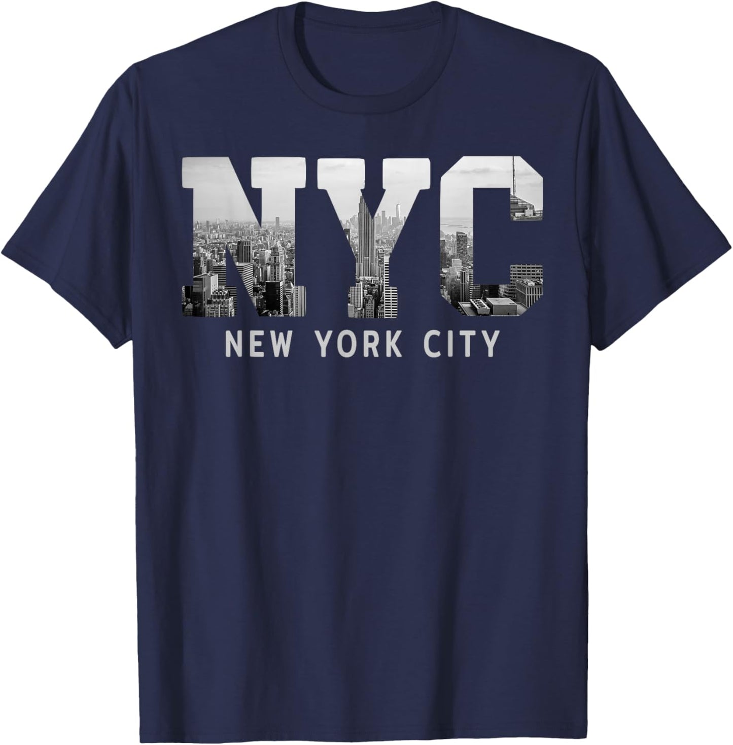 New York City Skyline Souvenir T-Shirt - T-Shirt | Navy
