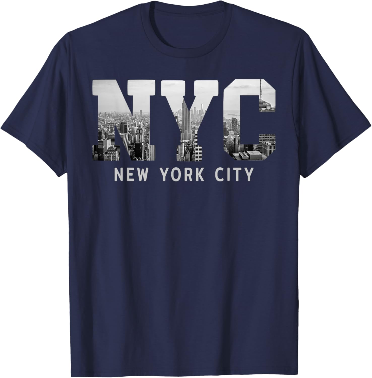 New York City Skyline Souvenir T-Shirt - T-Shirt | Navy