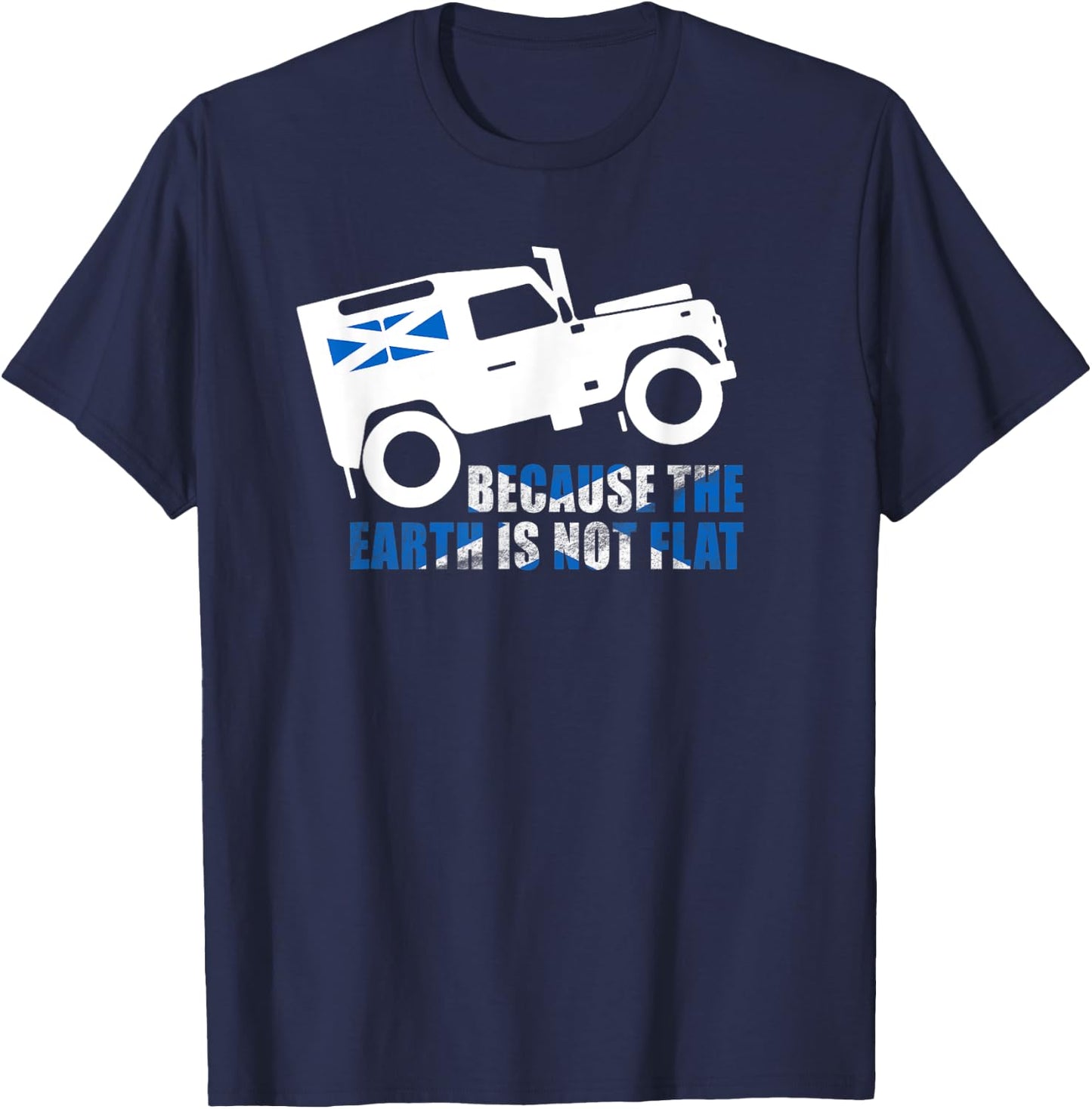 4x4 Earth Rover Scotland T-Shirt - T-Shirt | Navy
