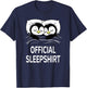 Official Sleepshirt Penguin Pyjama T-Shirt - T-Shirt | Navy