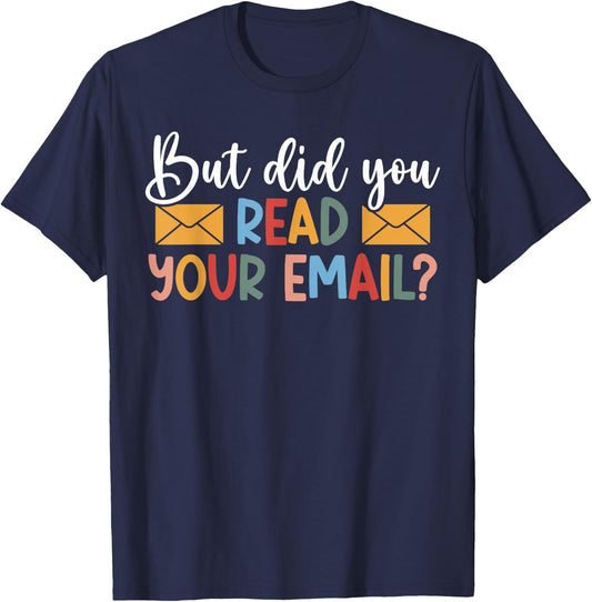 School Secretary Funny School Secretaries T-Shirt - T-Shirt | Navy