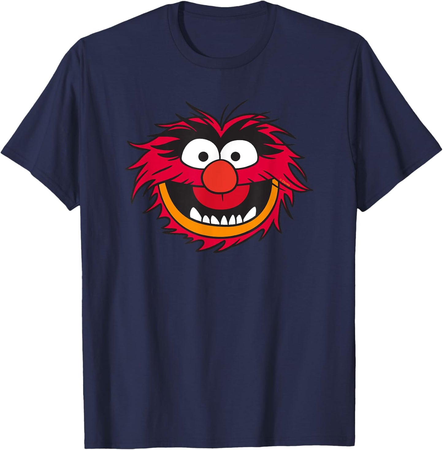The Muppets Animal Head , black T-Shirt - T-Shirt | Navy