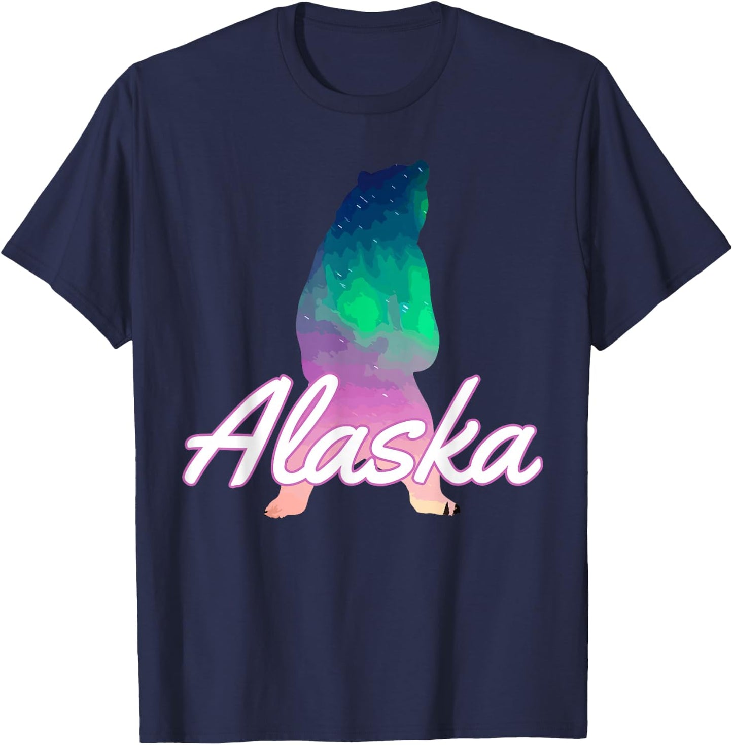 Alaska Bear T-Shirt - T-Shirt | Navy