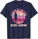 Buen Camino de Santiago de Compostela Jakobsweg T-Shirt - T-Shirt | Navy