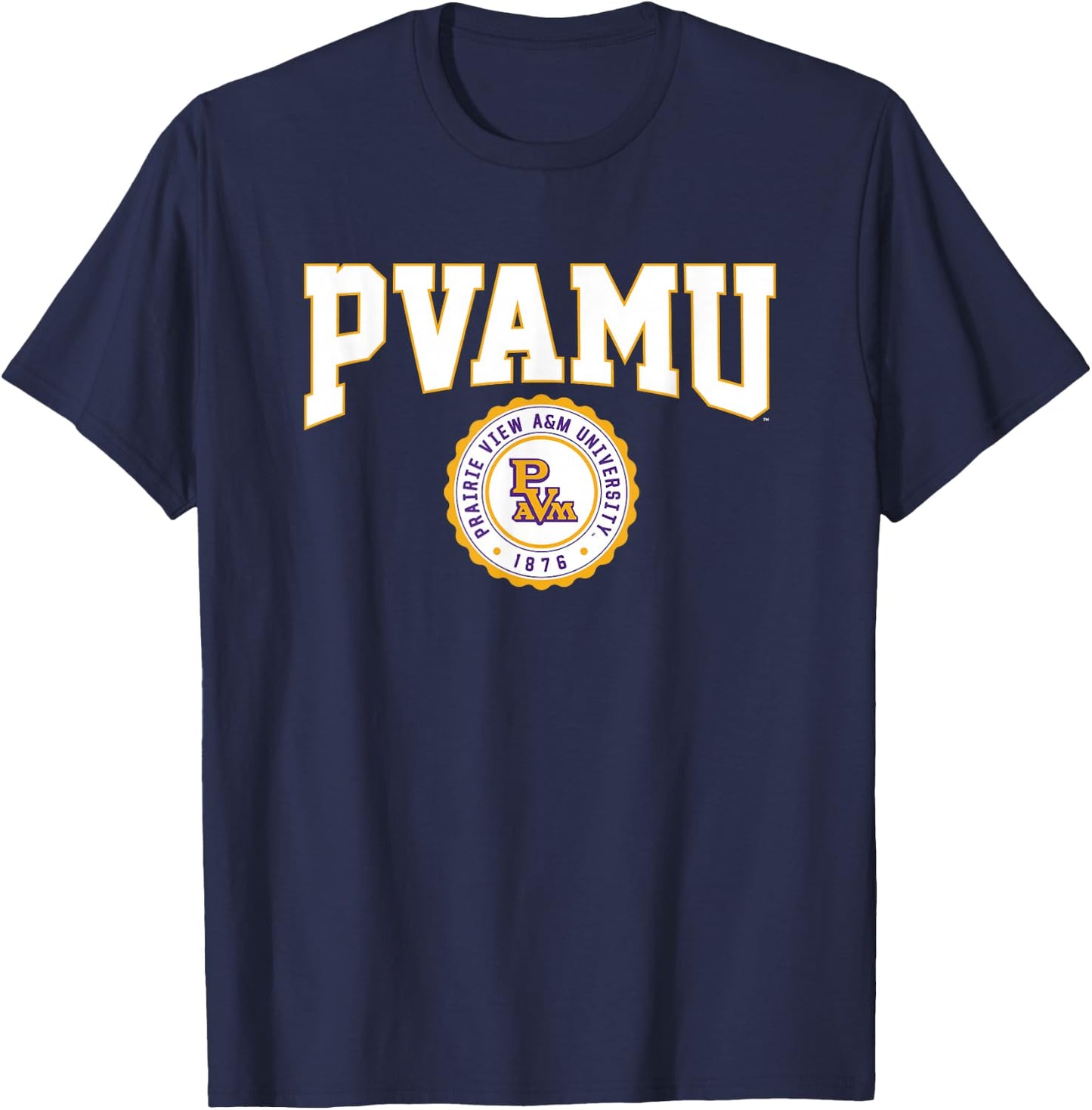 Prairie View A&M University Panthers Collegiate Seal T-Shirt - T-Shirt | Navy