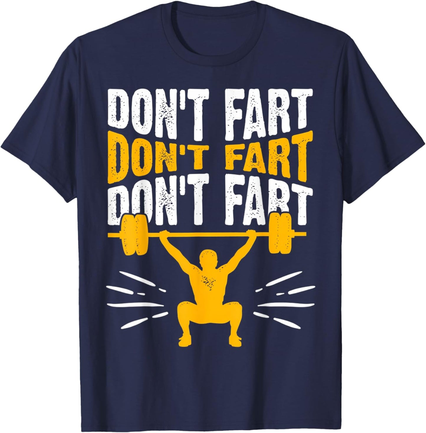 Powerlifting Weightlifting Powerlifter Funny Gifts T-Shirt - T-Shirt | Navy