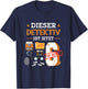 Dieser Detektiv Ist Jetzt 6 - Detektiv 6. Geburtstag Kinder T-Shirt - T-Shirt | Navy