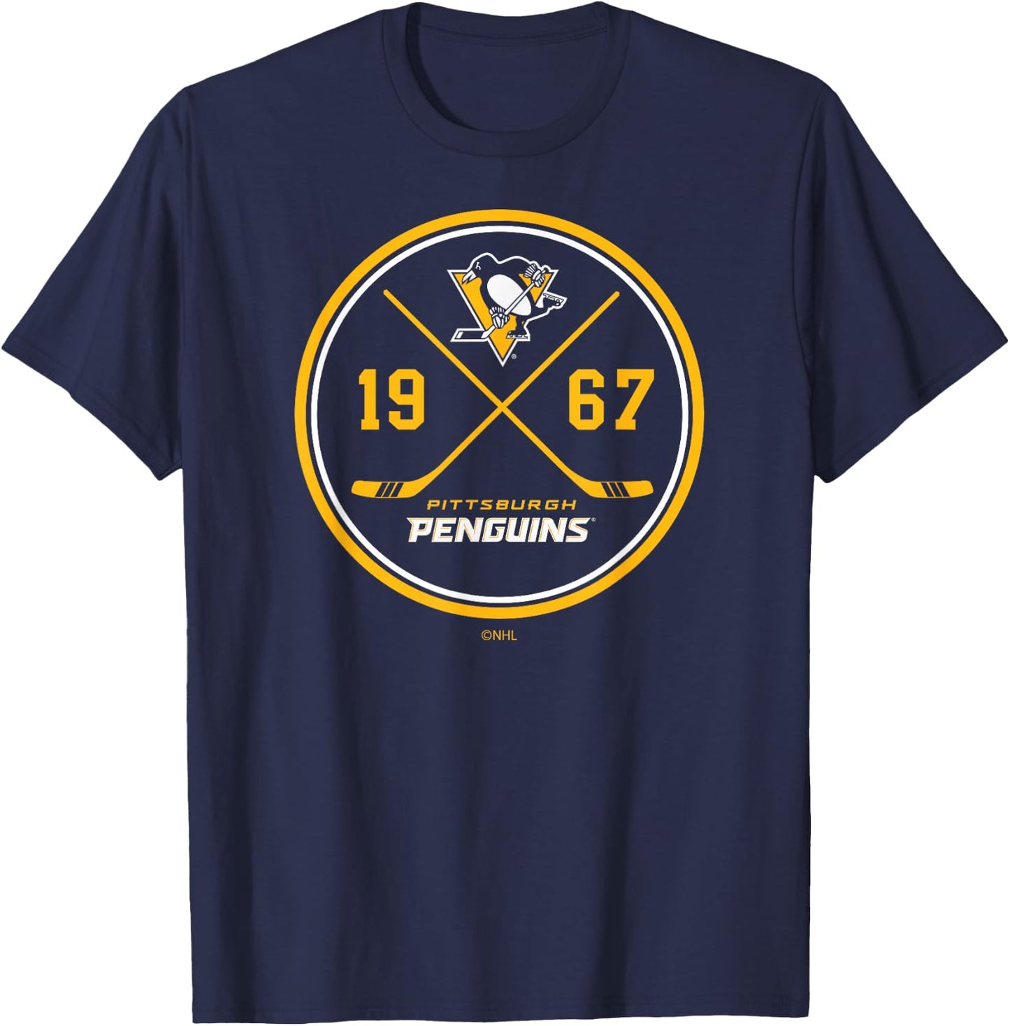 Pittsburgh Penguins Prize Black Officially Licensed T-Shirt - T-Shirt | Navy