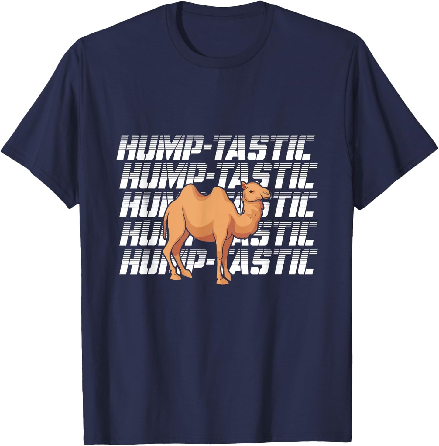 Bactrian Camel Hump Costume Love Camels Desert Humor T-Shirt - T-Shirt | Navy