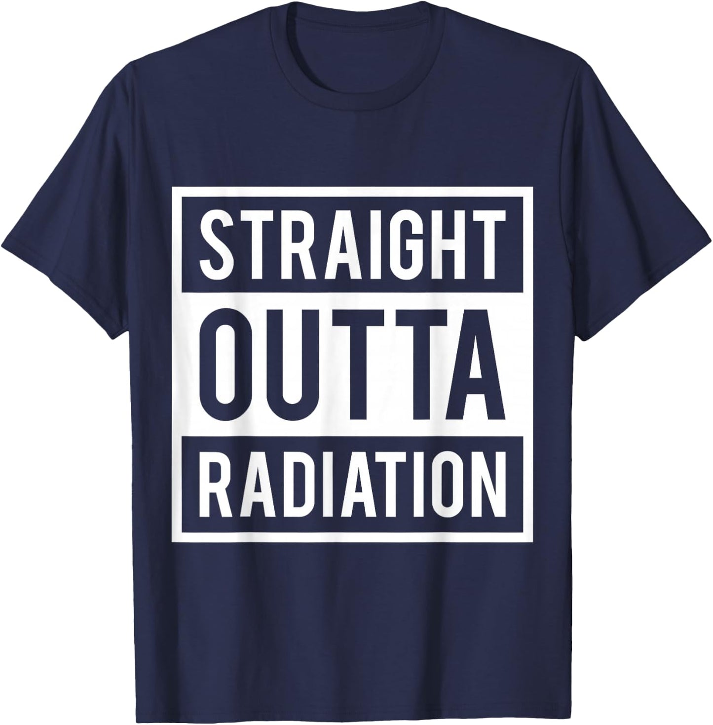 Fight Cancer Awareness Survived Radiation Women T-Shirt - T-Shirt | Navy