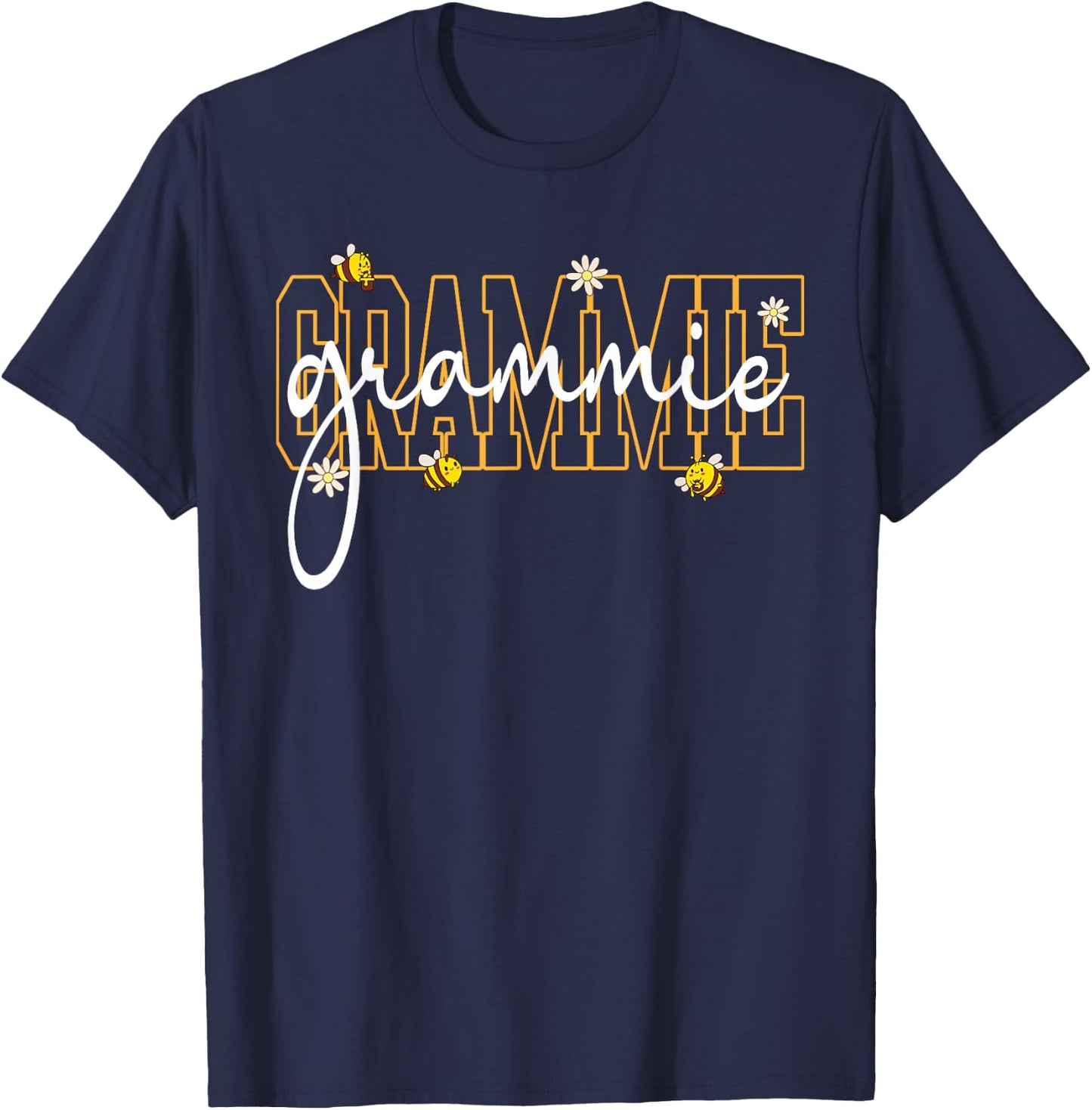 Bee 1st Birthday Matching Family Grammie to bee T-Shirt - T-Shirt | Navy