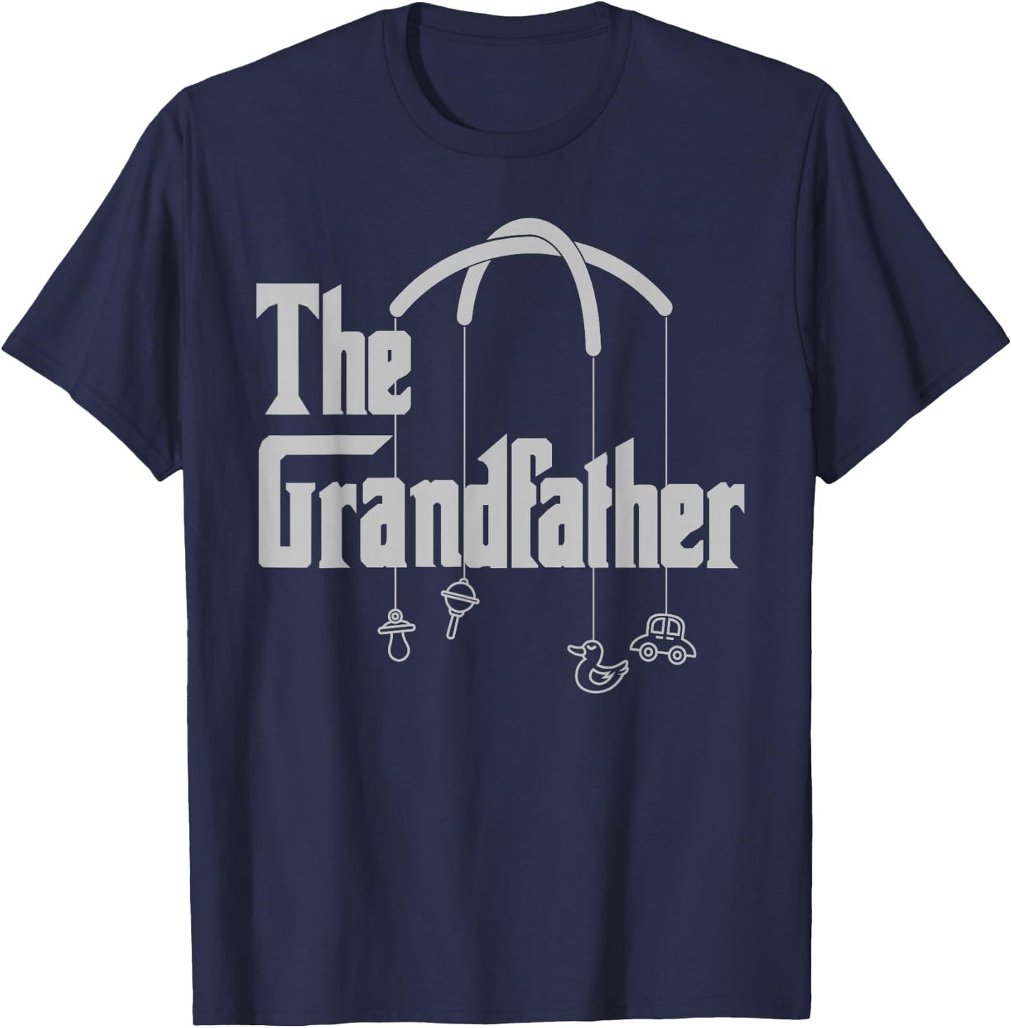 Grandfather Funny Quote Design for Grandpas T-Shirt - T-Shirt | Navy