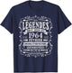 Février 1964 Anniversaire 61 ans Homme Né En Février 1964 T-Shirt - T-Shirt | Navy
