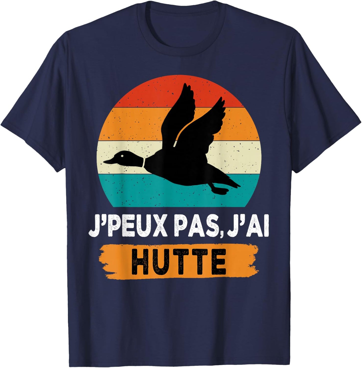 J'peux pas j'ai Hut , Black, S T-Shirt - T-Shirt | Navy