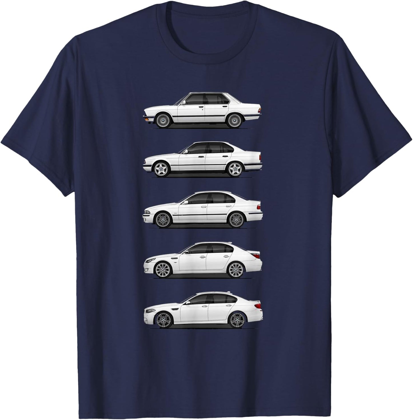 E39 5 Series - Evolution T-Shirt - T-Shirt | Navy