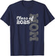 Vintage Senior 2025 Class Graduate Proud Mom Class of 2025 T-Shirt - T-Shirt | Navy