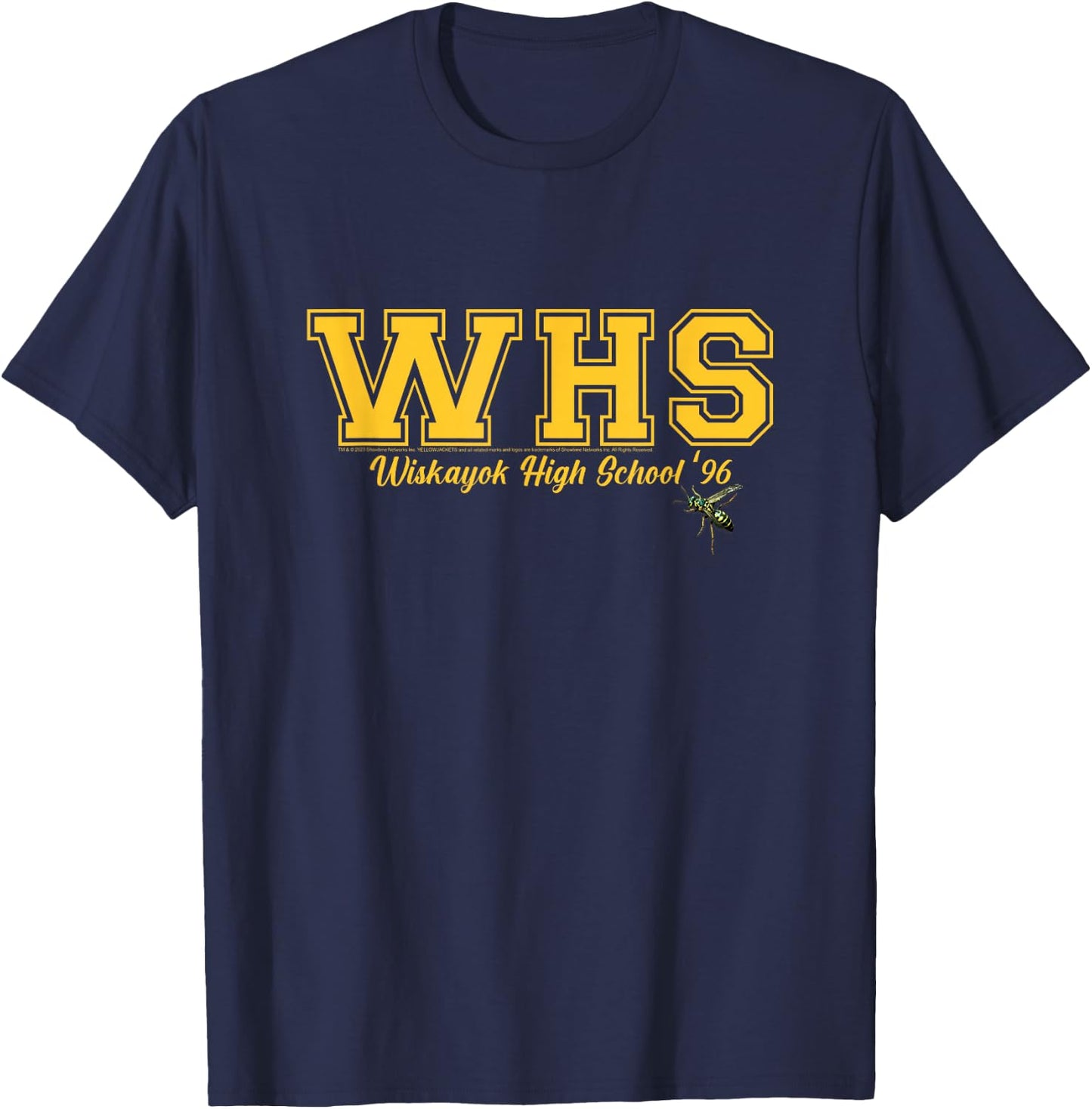 Yellowjackets WHS '96 T-Shirt - T-Shirt | Navy